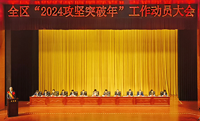 山东pp电子模拟器集团参加济阳区“2024攻坚突破年”工作动员大会